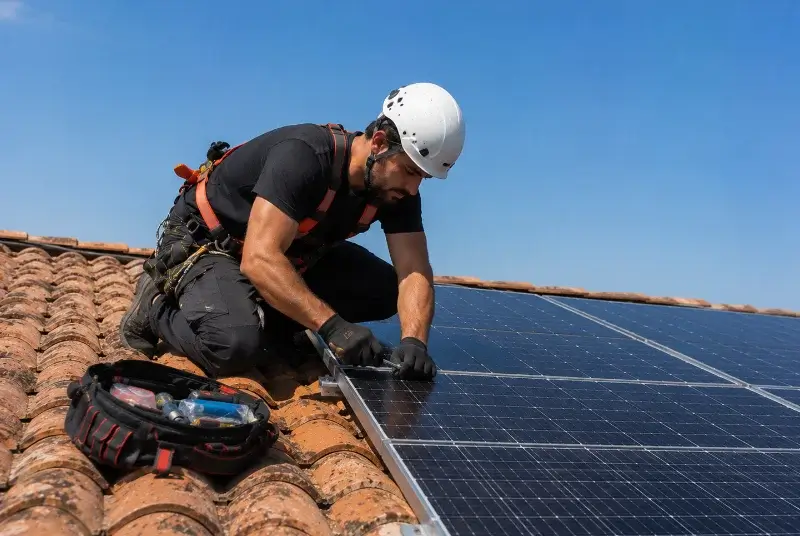 Maintenance et monitoring de panneaux solaires à Cranves-Sales